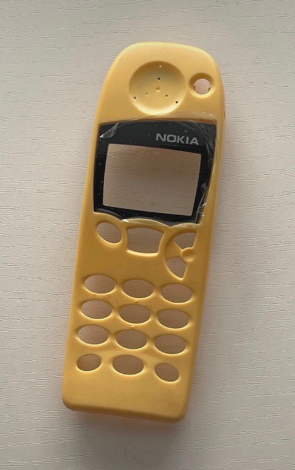 Carcasa față Nokia 5110 galbenă