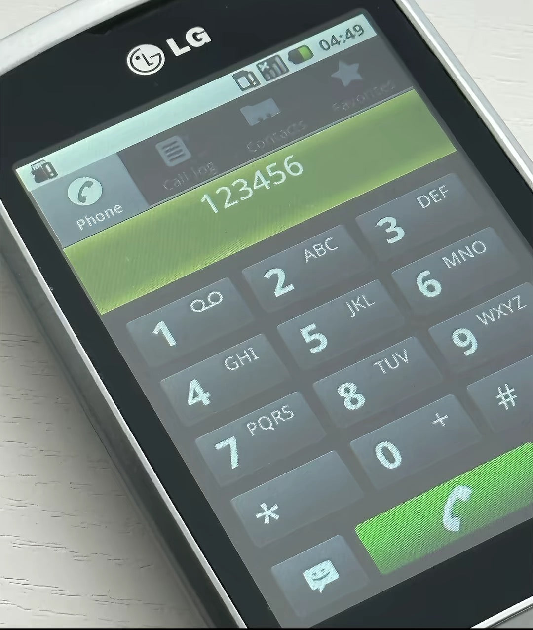 LG P500 Optimus One