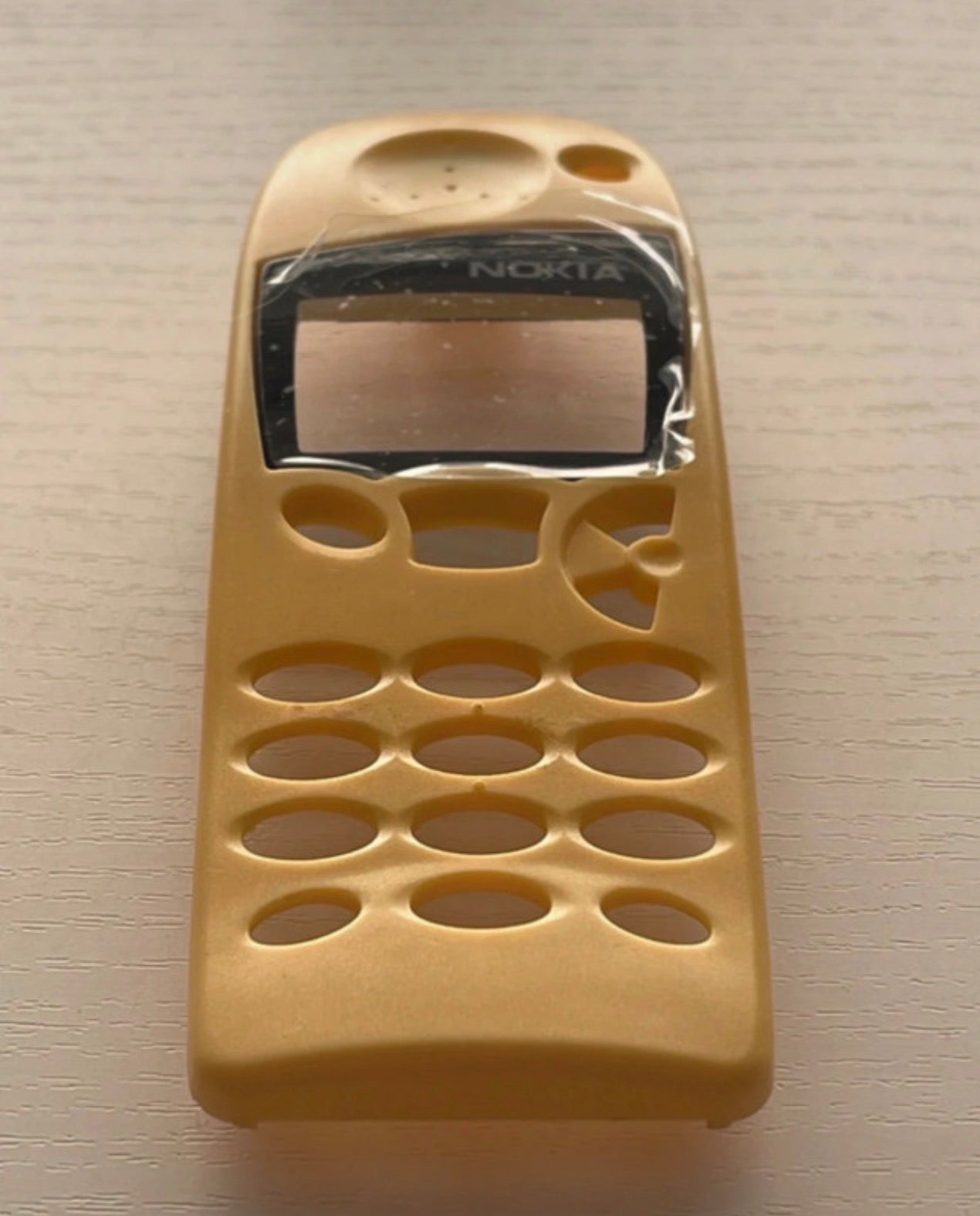 Carcasa față Nokia 5110 galbenă