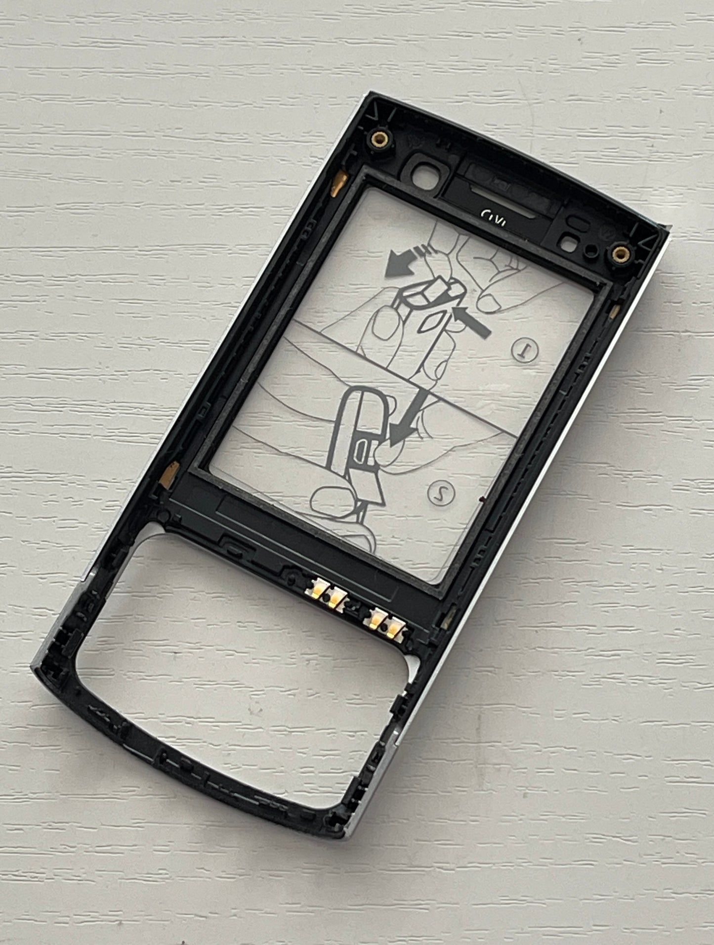 Carcasă / față Nokia 6700 Slide