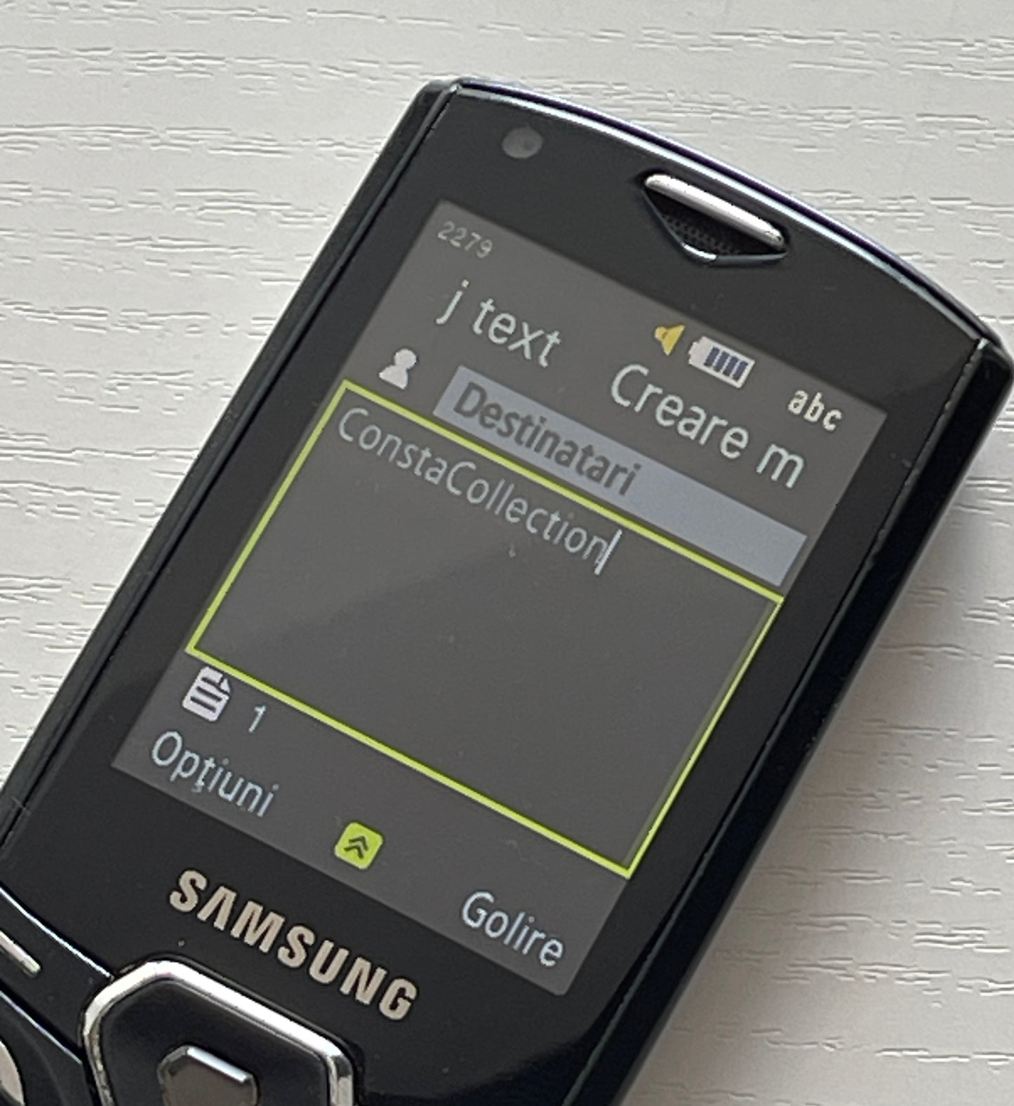 Samsung S5350 Shark